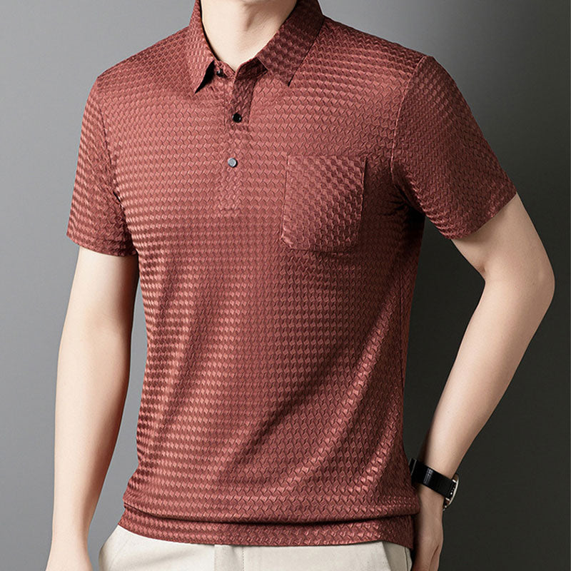 ⏳ Limited time 50% off! 💥Men's Textured Short Sleeve Shirt