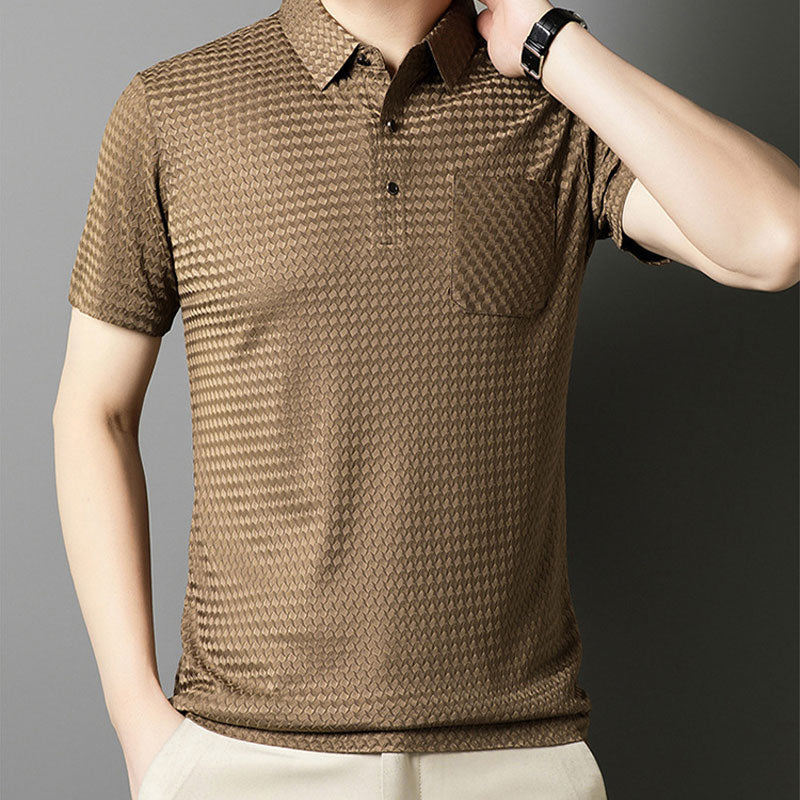 ⏳ Limited time 50% off! 💥Men's Textured Short Sleeve Shirt