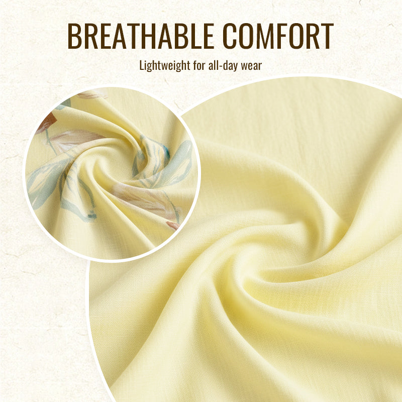 Women's Asymmetrical Top & Floral Pants 2-Piece Set